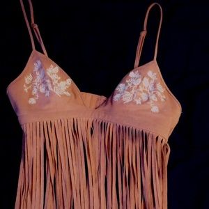 Pink Velvet revealing shirt